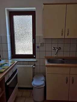 Küche mit Fenster