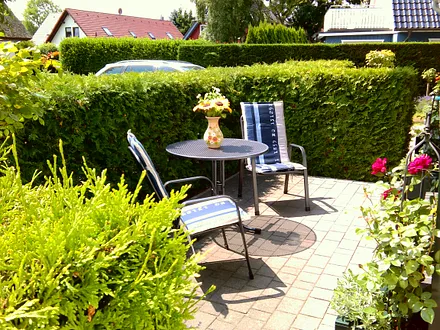 Entspannen auf der Südterrasse