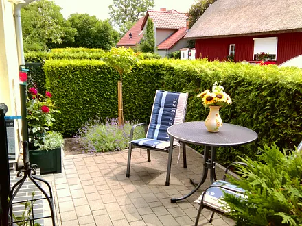 Entspannen auf der Südterrasse