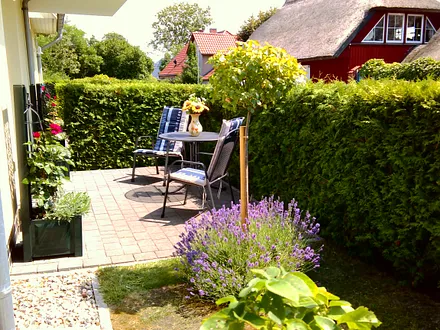 Entspannen auf der Südterrasse