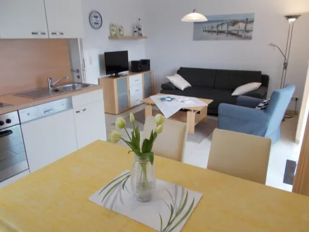 Blick in den Wohnbereich