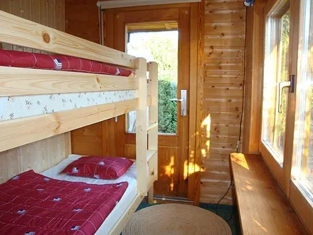 Schlafzimmer mit Etagenbett