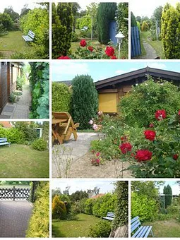 eingezäunter Garten