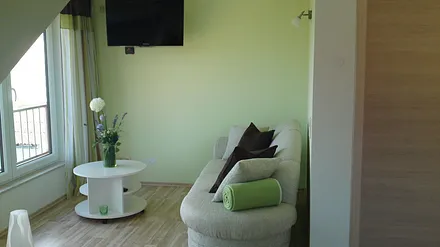 von hier können Sie die Aussicht genießen