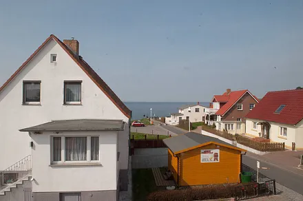 Blick vom Wohnbereich