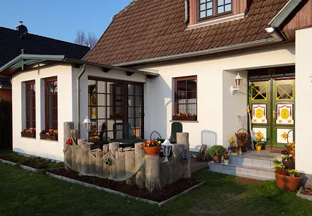 Terrasse mit separatem Eingang