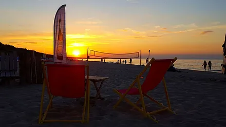 Abendstimmung am Sportstrand Zinnowitz