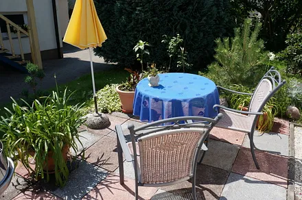 Terrasse mit Grillmöglichkeit