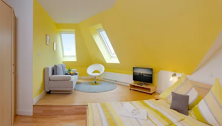 1. Schlafzimmer mit Doppelbett