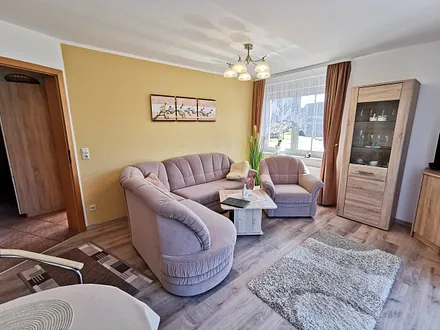 Wohnzimmer mit Terrasse.TV und WLAN 