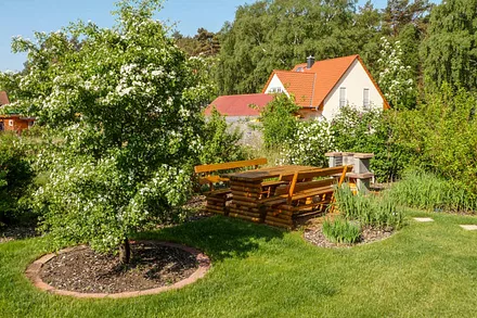 Grillplatz im Garten