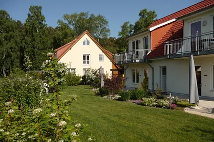Garten der Ferienwohnungen