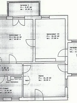 Grundriss Fewo Salon