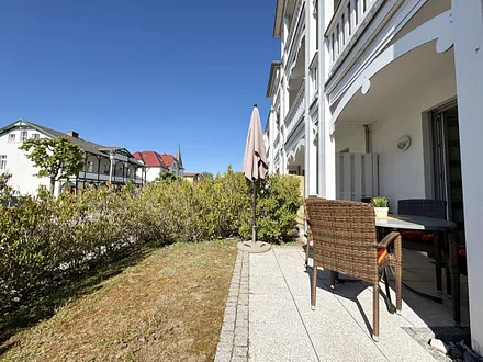 kleine Garten zur Wohnung