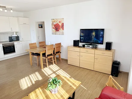 Villa Annika Whg. 06 - kombinierter-Wohn-und Kochbereich