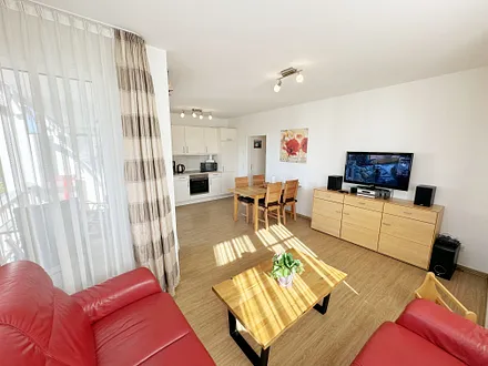 Villa Annika Whg. 06 - helles und freundliches Wohnzimmer