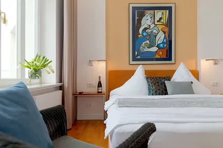 2. Sdchlafzimmer mit Doppelbett