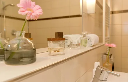 Bad mit ebenerdiger Dusche