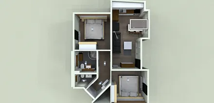 Grundriß Wohnung Nr. 10.