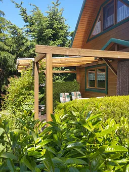 Überdachte Terrasse