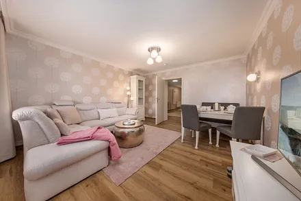 Blick zum Eßbereich.