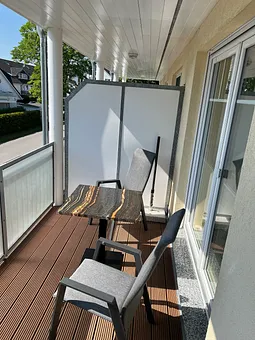 Überdachter Balkon