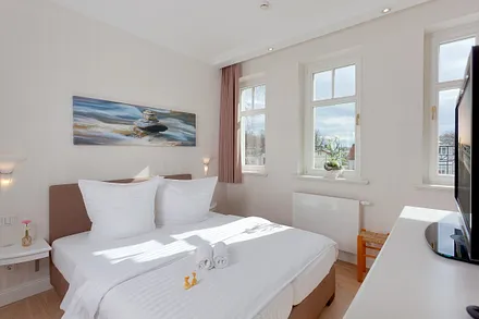 1. Schlafzimmer mit Doppelbett