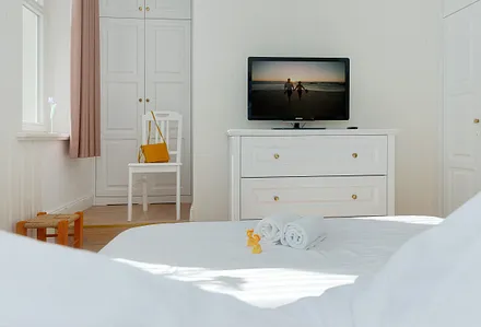 1. Schlafzimmer mit Doppelbett