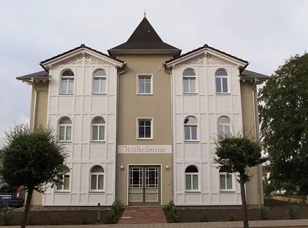 Vorderansicht Villa Wilhelmine