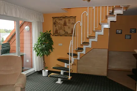 Treppe zum maisonett ausgeb. Teil