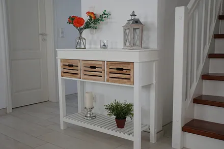 Moderne Diele komplett mit Fußbodenheizung