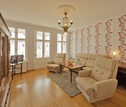 Villa See-Eck FeWo 1.OG - Wohnzimmer