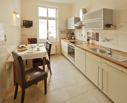 Villa See-Eck FeWo 1.OG - Küche