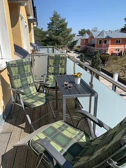 Bequeme Sitzmöglichkeit mit schönem Blick 