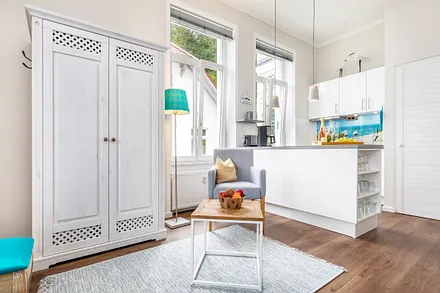 Blick zur Küchenzeile.