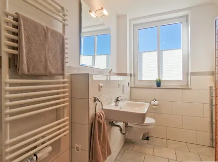 Duschbad mit Infrarotkabine