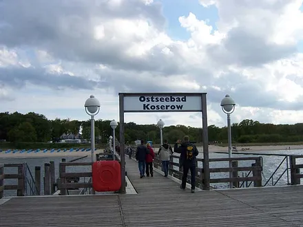 Die alte Seebrücke von Koserow