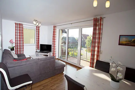 Wohnbereich mit Balkon