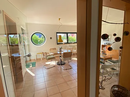 Übergang Flur zu Wohnzimmer