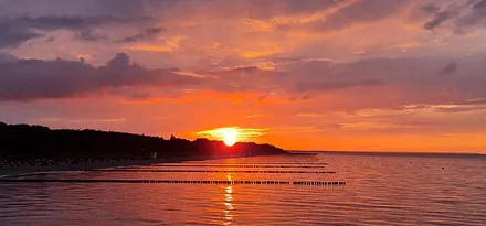 Sonnenuntergang von SeebrückeKos