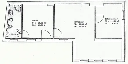 Grundriss Fewo Achtern