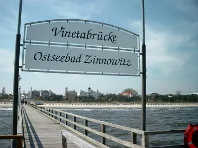 Blick von der Seebrücke