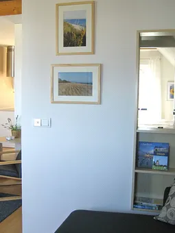 Durchund- Durchblick aus allen Räumen schauen Sie auf die See