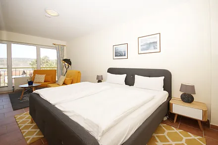 Schlafzimmer I mit Doppelbett