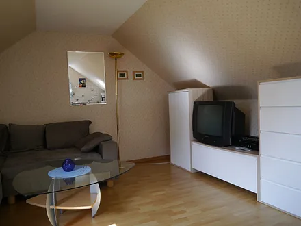 Zimmeransicht mit Fernseher