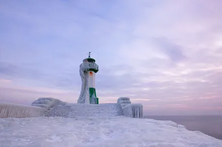 Winter an der Ostsee