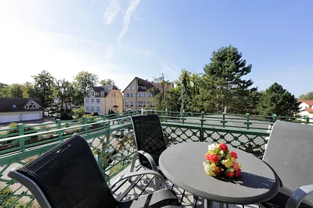Balkon am Schlafzimmer