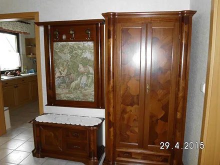 Flur mit Kücheneingang