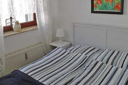 Zweites Schlafzimmer mit Doppelbett