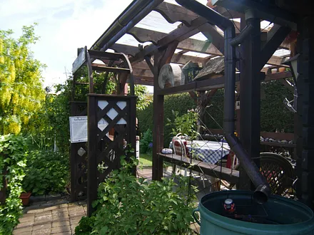 Ferienwohnung "Seepferdchen" in Zingst Garten mit Grillecke